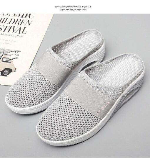 Air Cushion Slip-On Walking Shoes - Image 40