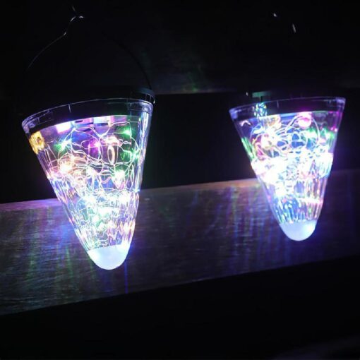 Solar Cones LED String Lights - Image 3