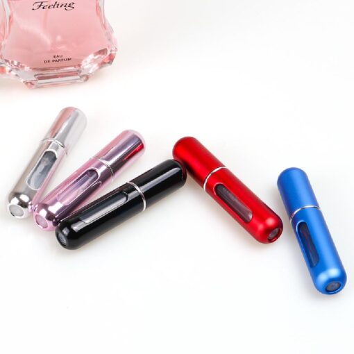 One, Two or Three 5ml  Mini Refillable Spray Portable Liquid Fragrance Bottle - Image 3