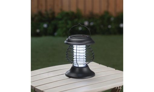 One or Two Outdoor Solar Mosquito Pest Fly Killer Zapper Lamp - Image 8