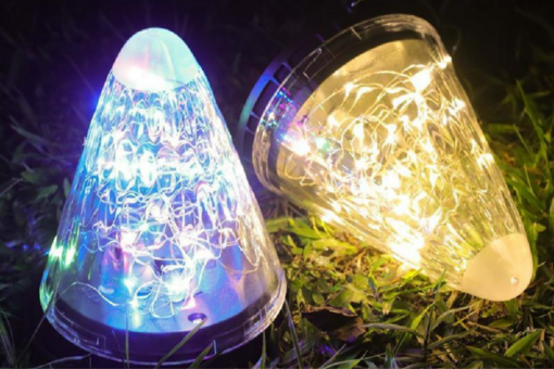 Solar Cones LED String Lights