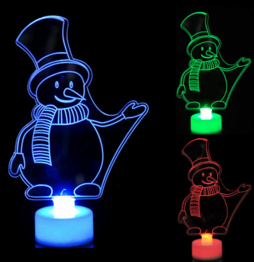 Colorful LED Acrylic Decorations Lamp - Image 9