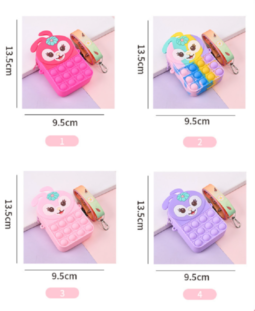 Fashion Pop Push Bubbles Coin Purse Wallet - Image 9