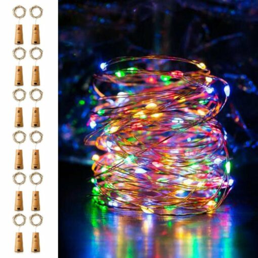 Decorative Wine Bottle Fairy String Lights - Image 15