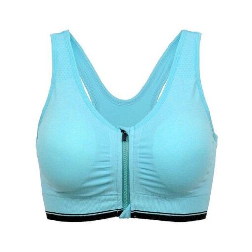 Women's Fitness Front Closure Push Up Bra - Image 9