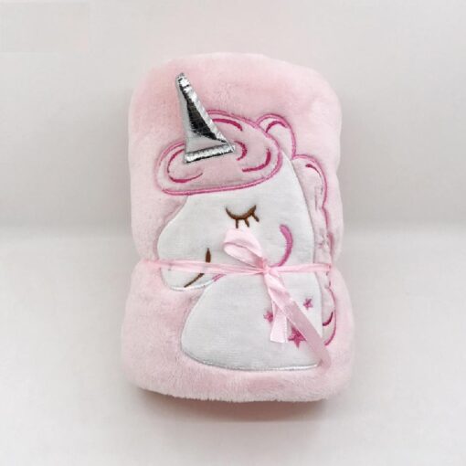 Unicorn Velvet Plush Throw Blanket - Image 11