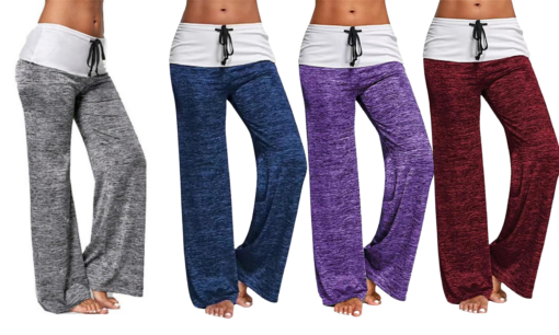 Casual Loose Wide Leg Yoga Pant - Image 5