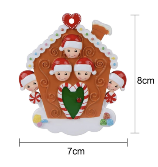 Christmas Tree Biscuit House Decoration - Image 8