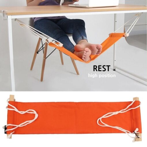 Office Foot Rest Stand Desk Feet Hammock - Image 4