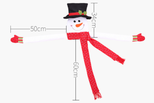 Christmas Tree Snowman Hat Topper Decoration - Image 7