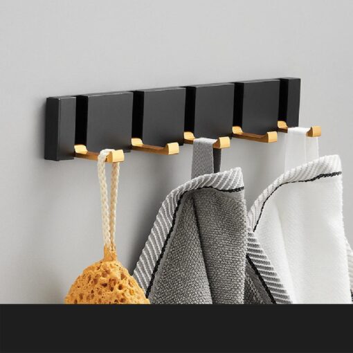 3, 4, 5 or 6 Wall Mount Metal Hooks - Image 3