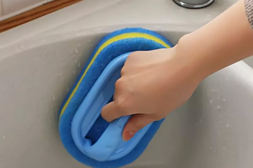 Handheld Bathroom Surface Cleaning Sponge - Image 7