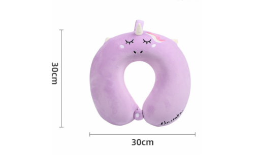 U Shaped Unicorn Travel Pillow - Image 5