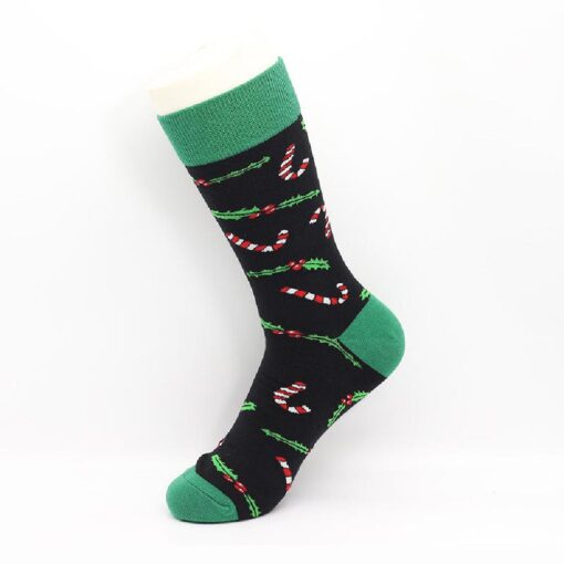 One or Six Pairs Christmas Cartoon Dinosaur Deer Socks - Image 6