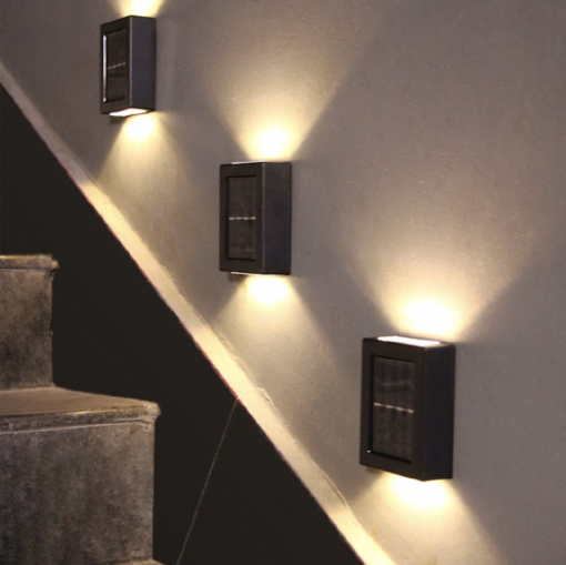 Two , Four , Six or Eight Up and Down Solar Wall Lights - Image 5