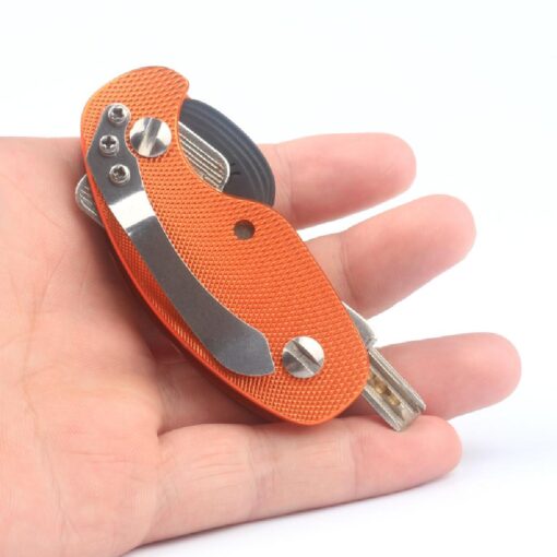 Portable Pocket Aluminum Key Holder _Untracked Serive - Image 3