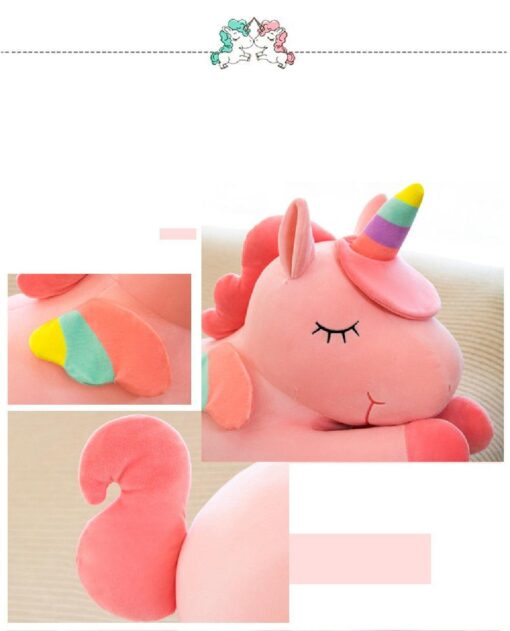 30, 40 or 60cm Unicorn Comfortable cute Plush Pillow - Image 13