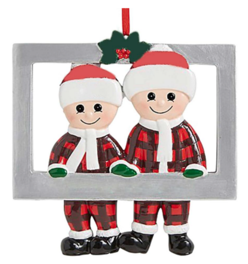 Personlised Family Photo Frame Christmas Tree Decoration - - Image 11