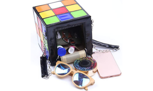 Colorful Magic Cube Handbag - Image 8