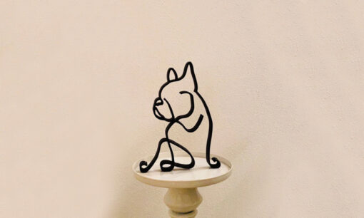 Wrought Iron Dog Art Decorations - Image 7