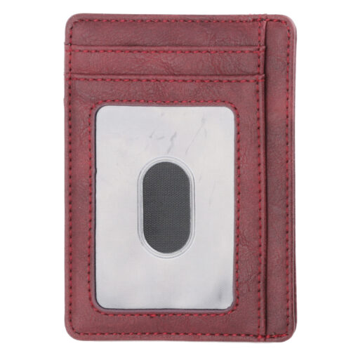 RFID Blocking Slim Leather Wallet - Image 16