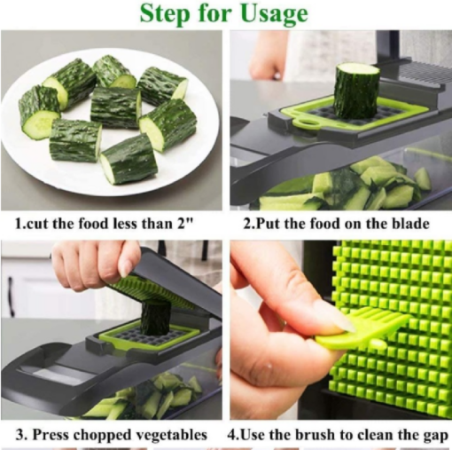 Adjustable Vegetable Cutter - 14-in-1 or 6-in-1 Designs - Image 7