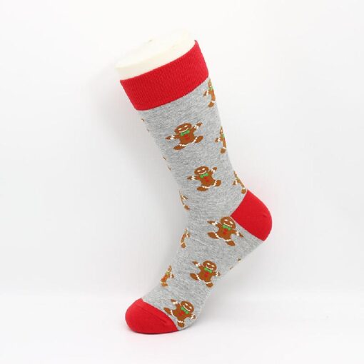 One or Six Pairs Christmas Cartoon Dinosaur Deer Socks - Image 10