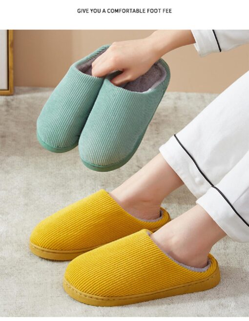 Two-tone slippers with non-slip - Image 3