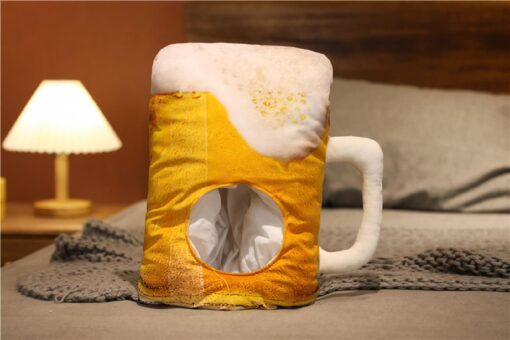 One or Two Beer Hat with Handl - Image 5