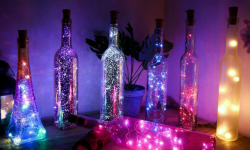 Decorative Wine Bottle Fairy String Lights - Image 9