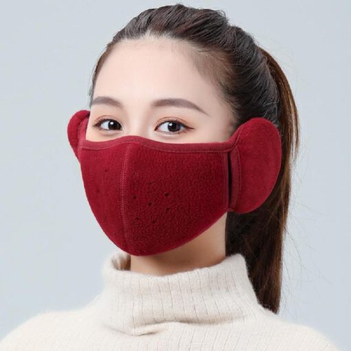 One or Two Windproof Breathable Mask with Warm Earmuff - Image 20