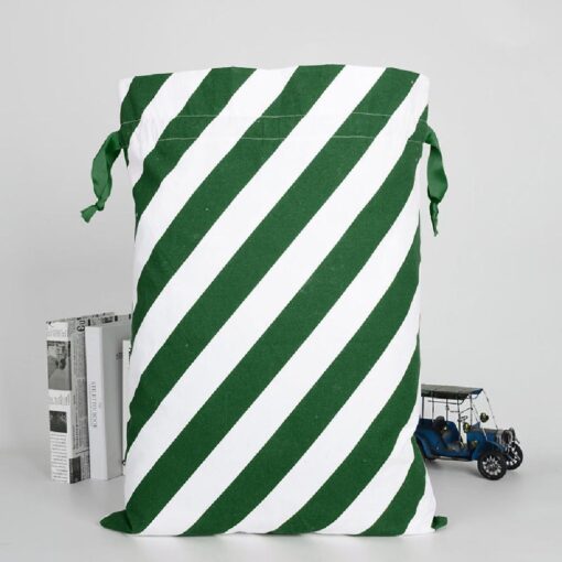 One or Two Large Canvas Christmas Drawstring Bags - Image 10