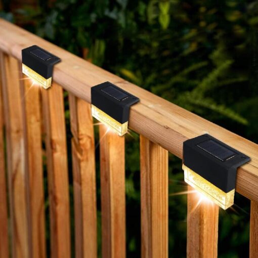 One, Four or Six Solar Powered Deck Lights - Image 3