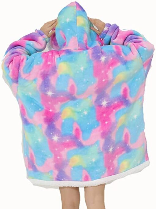 Adults Oversized Fluffy Hoodie Blanket - Image 22