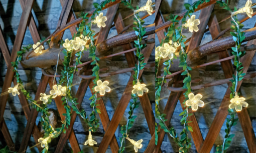 One or Two 3M, 6M Flower LED String Yard Lights - Image 10