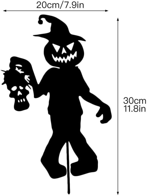 Halloween Little Sinister Garden Pile Silhouette - Image 2