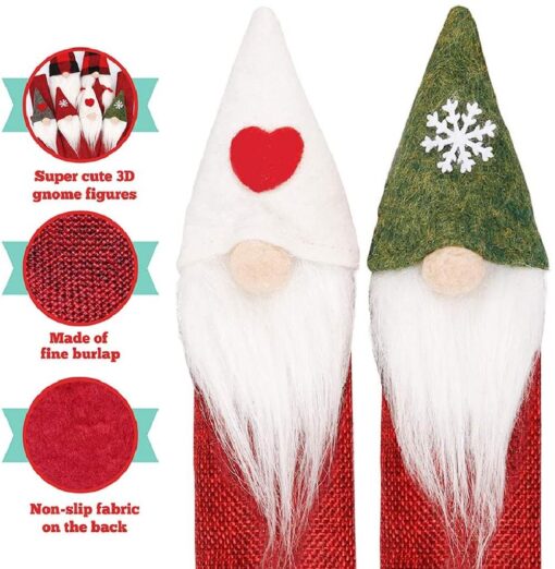 Set of Christmas Santa Designed Kitchen Appliance Handle Covers - Image 13