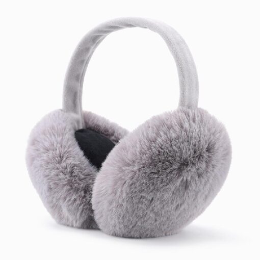 14cm Extra Large Fluffy Foldable EarMuffs - Image 4