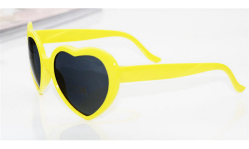 Love Heart Shape Sunglasses with Heart Filter - Image 10