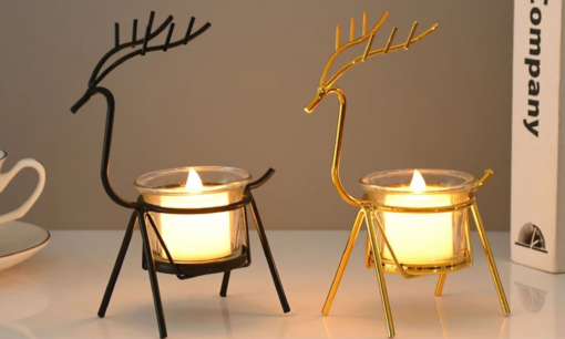 Reindeer Candle Holders - Image 4