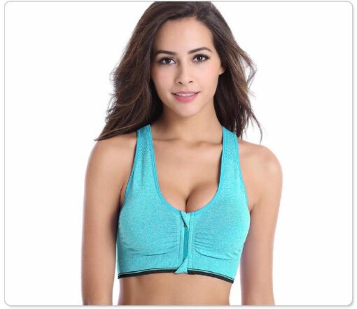 Women's Fitness Front Closure Push Up Bra - Image 10