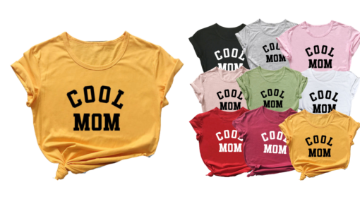 Cool Mom Printed T-shirt