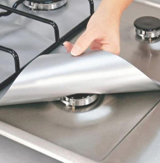 Four , Eight or Twelve Non-Stick Stove Hob Protectors - Image 5