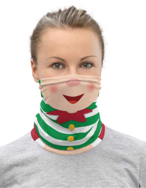 Christmas Neck Gaiter Face Mask Print - - Image 12