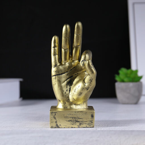 Artistic Hand Gesture Desktop Statue - Image 15