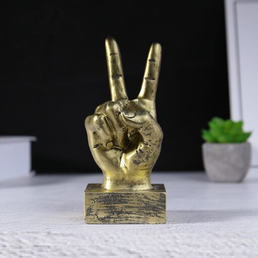 Artistic Hand Gesture Desktop Statue - Image 17