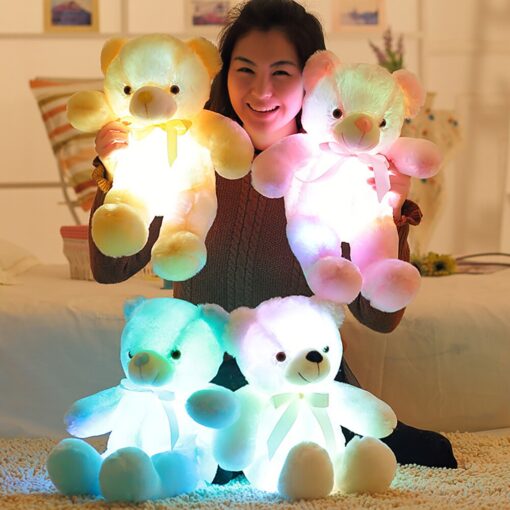 Colorful Luminous Teddy Bear - Image 2