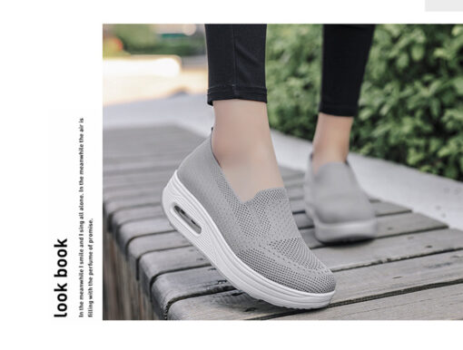 Casual Comfortable Running Trainers without Laces - Image 10