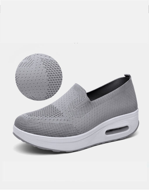 Casual Comfortable Running Trainers without Laces - Image 12