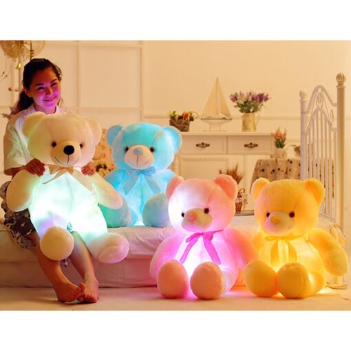 Colorful Luminous Teddy Bear